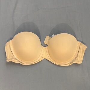 Maidenform Cream Strapless Bra
